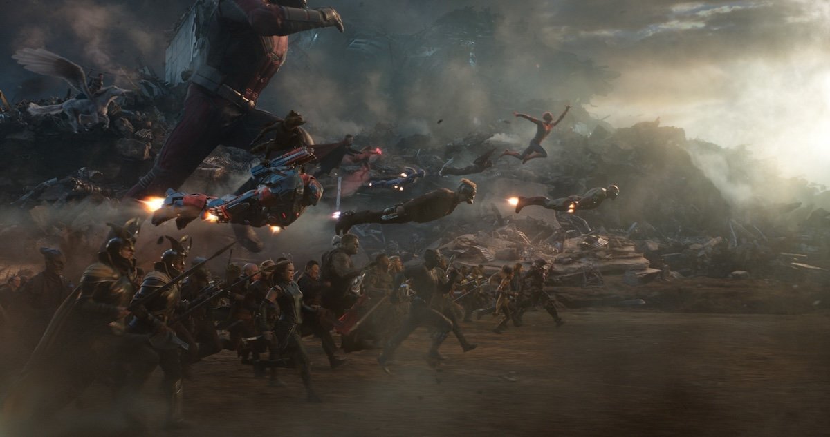 Film still from Avengers: Endgame