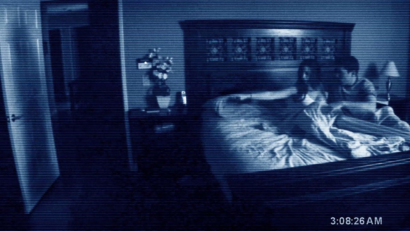 Film still from Paranormal Activity