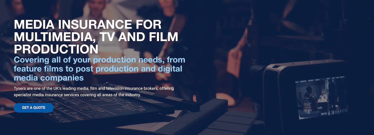 Tysers Entertainment and Media Insurance