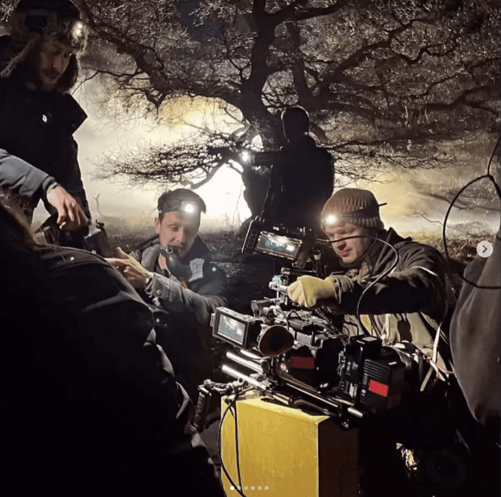 BTS from indie feature which Cameraworks supplied with camera & grip kit for it’s main shoot