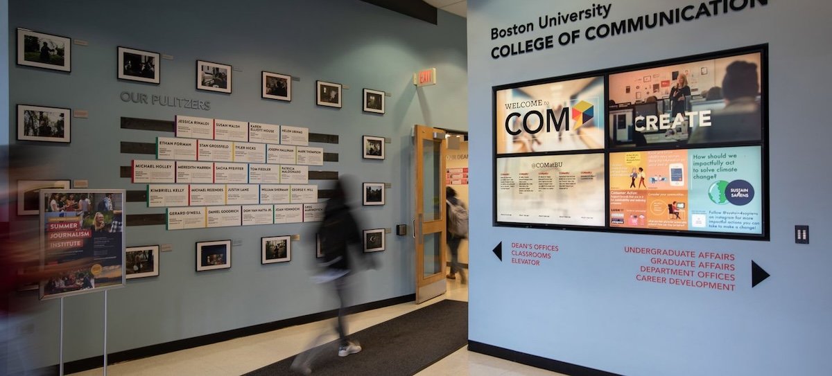 10 of the best schools in the U.S: Boston University College of Communication entranceway