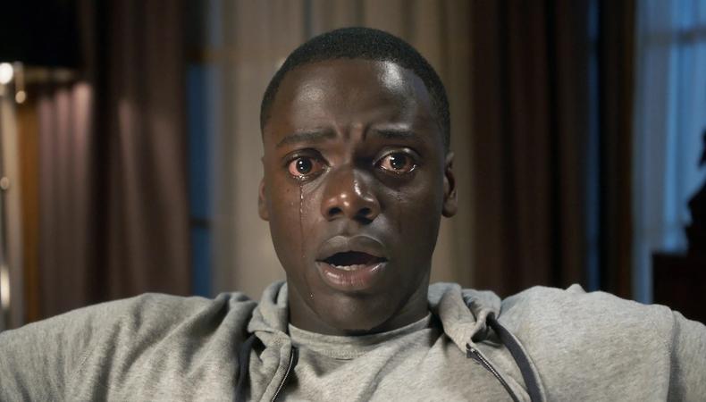 cinematic shot from Get Out (2017) showcasing close ups film techniques