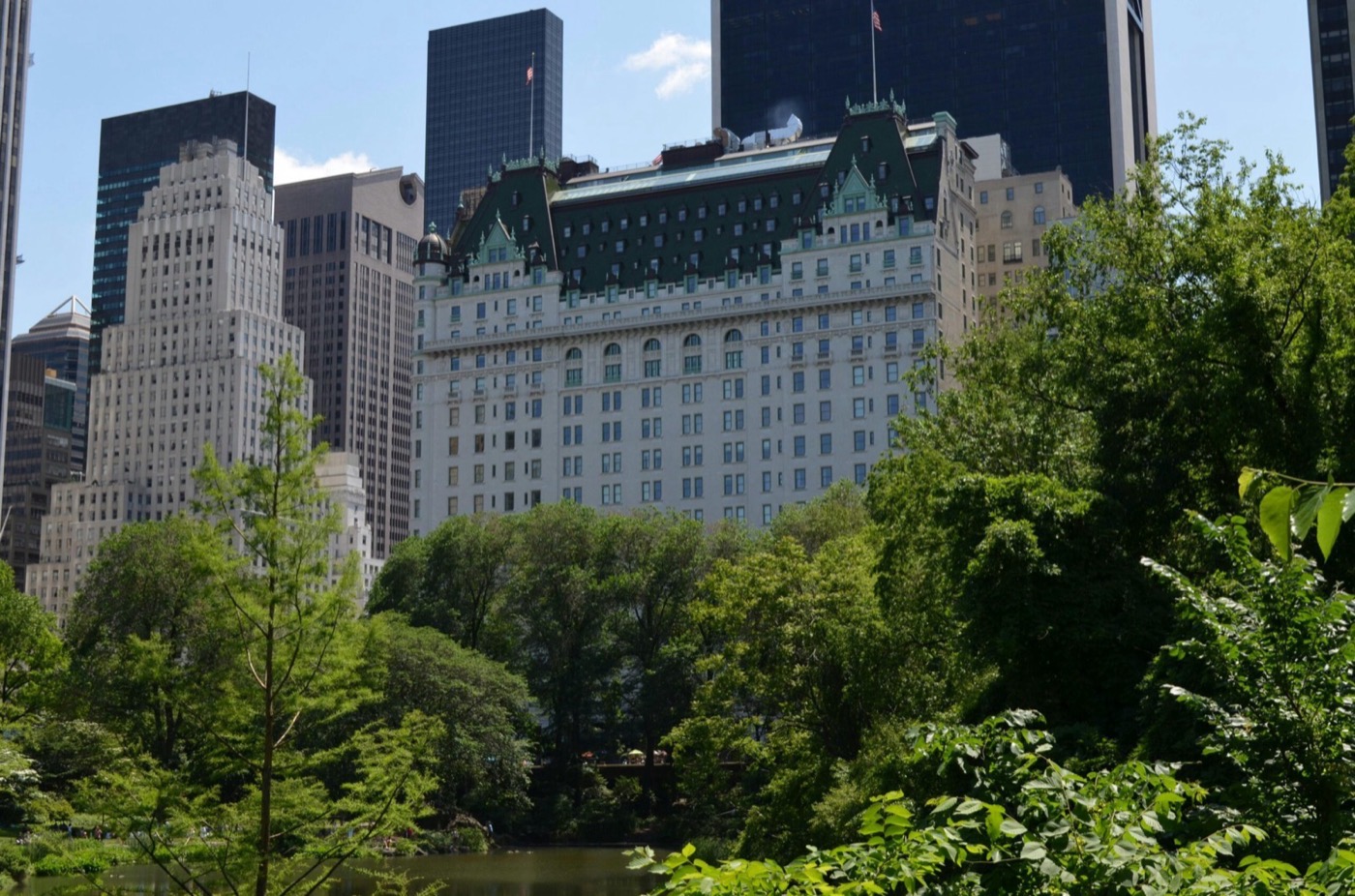 Image of the Plaza Hote, an iconic filming location in New York City