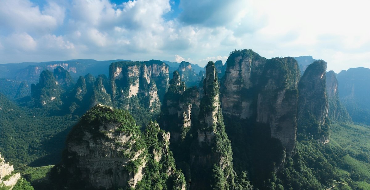 Image of Zhangjiajie National Forest Park in China