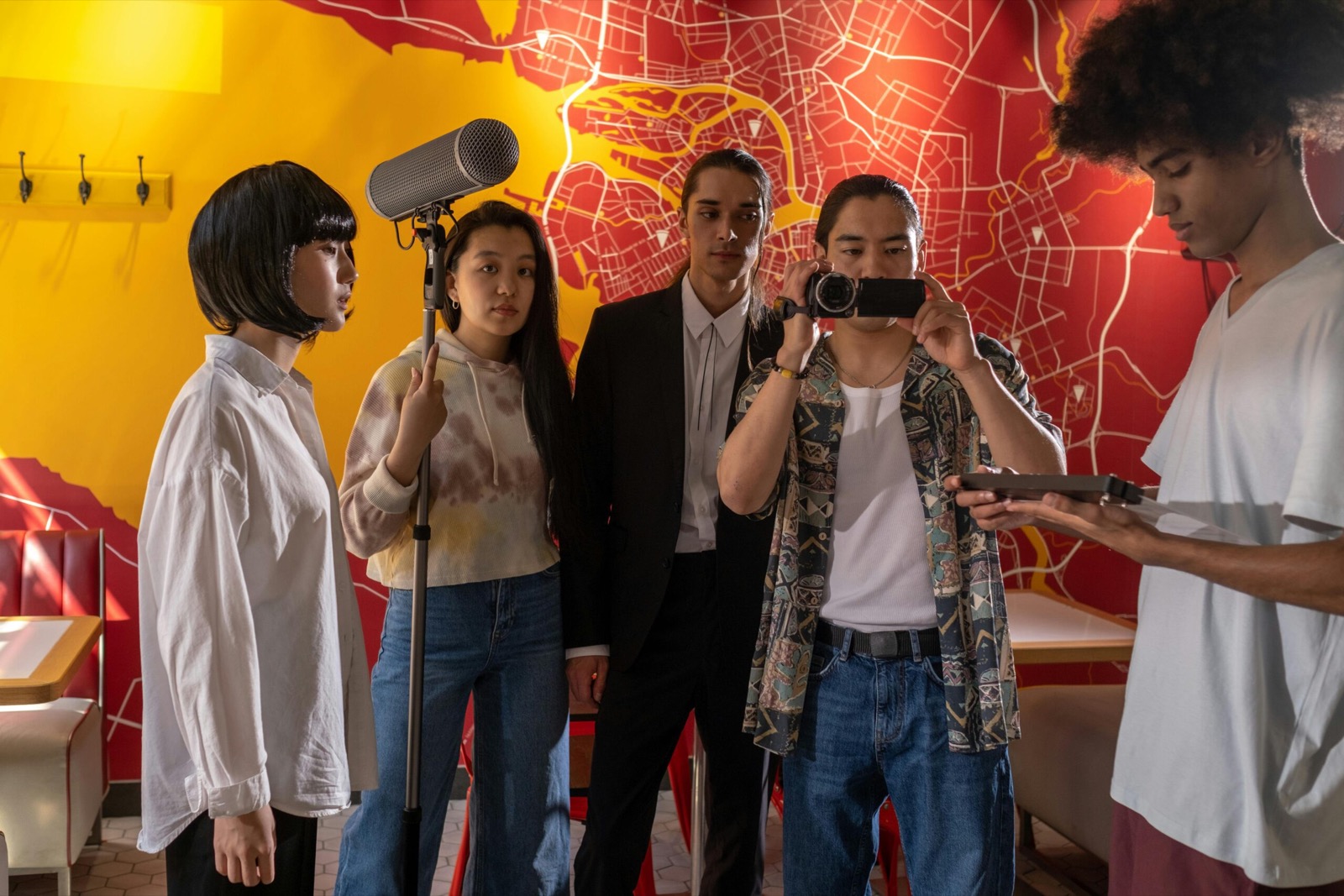 image of a film crew