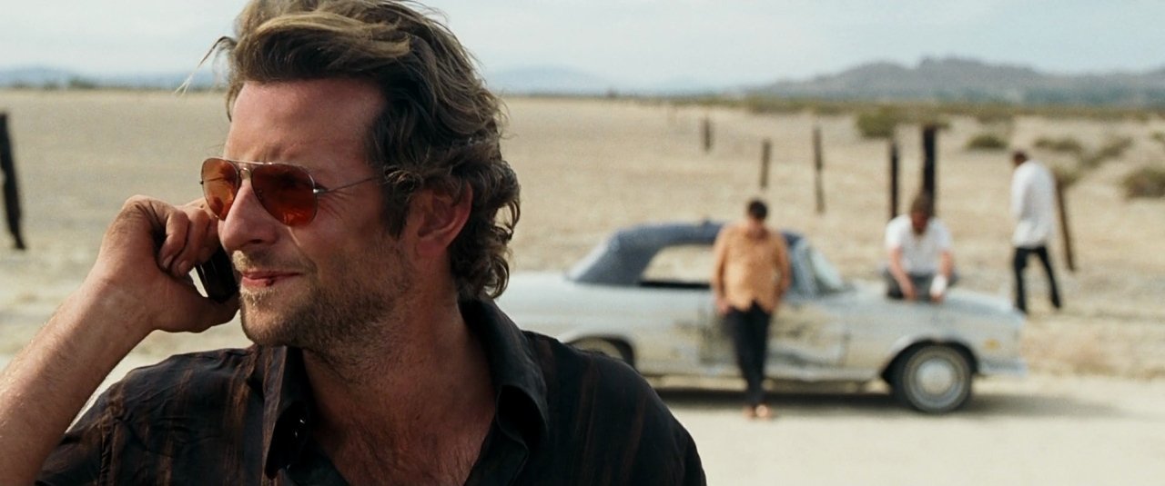 The Hangover (2009) – Vegas rooftop scene with Nevada desert backdrop at a famous Las Vegas filming location